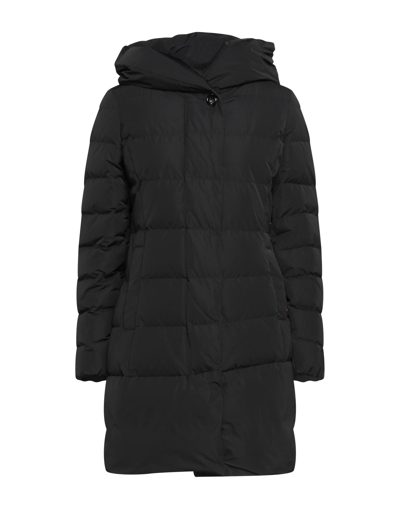 Woolrich Down Jackets In Black