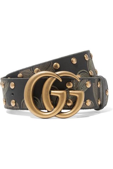 gucci studded belt