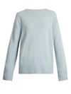 The Row Sibel Wool And Cashmere-blend Sweater In Light Blue