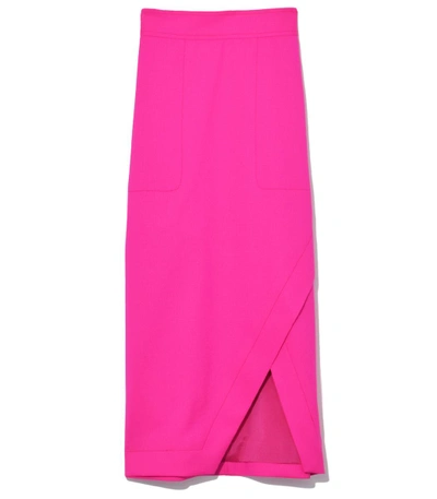 Altuzarra Pink Hibiscus Wilcox Skirt