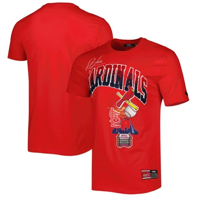 Pro Standard Red St. Louis Cardinals Hometown T-shirt