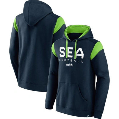 Fanatics Branded College Navy Seattle Seahawks Call The Shot Pullover Hoodie