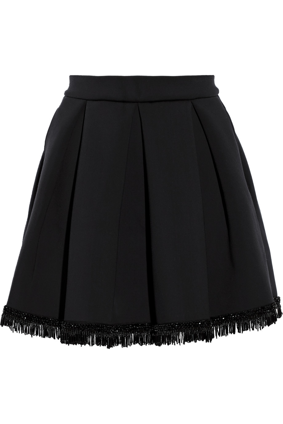 Maje Jalouse Embellished Neoprene Mini Skirt | ModeSens