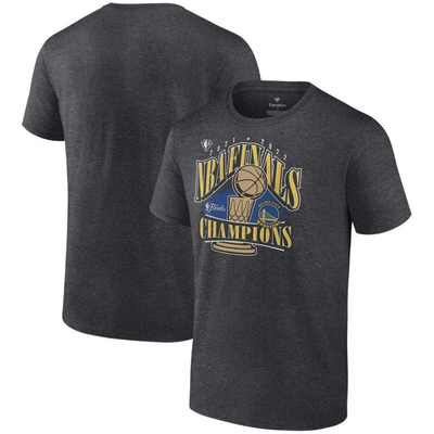 Fanatics Branded Heathered Charcoal Golden State Warriors 2022 Nba Finals Champions Delivery T-shirt