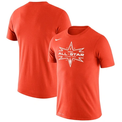 Nike Orange 2022 Wnba All-star Game Logo Legend Performance T-shirt