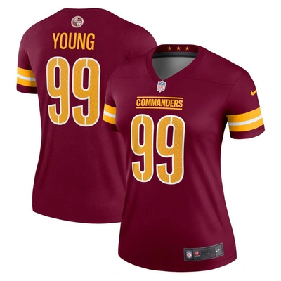 Nike Chase Young Burgundy Washington Commanders Legend Jersey