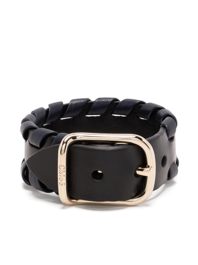 Chloé Mony Bracelet In Black Blue 1