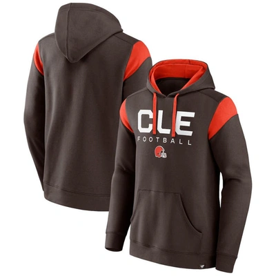 Fanatics Branded Brown Cleveland Browns Call The Shot Pullover Hoodie