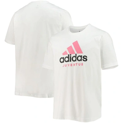 Adidas Originals Adidas White Juventus Dna Graphic T-shirt