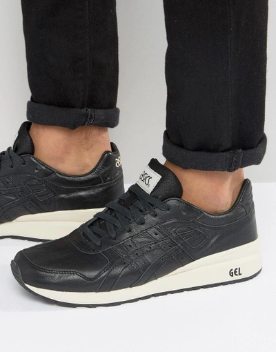 Asics Gt-ii Premium Leather Sneakers In Black H7l2l 9090 - Black | ModeSens