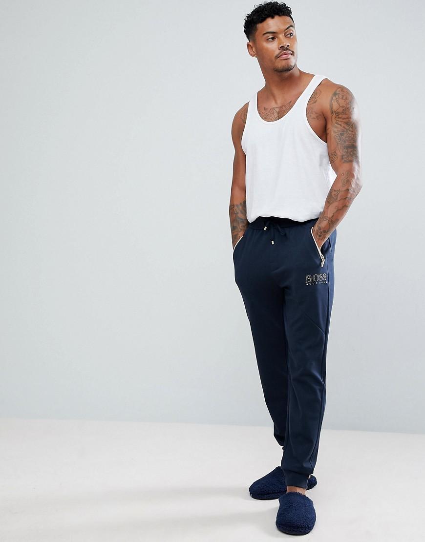 hugo boss cuffed joggers