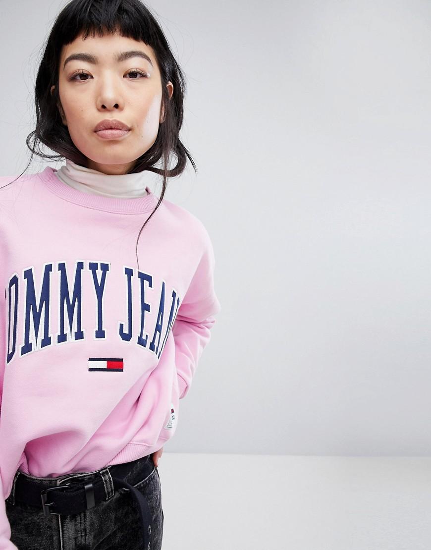 tommy jeans collegiate hoodie