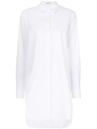 Alexander Wang T Alexanderwang.t White Shirt Dress