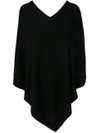 Tomas Maier Poncho In Black