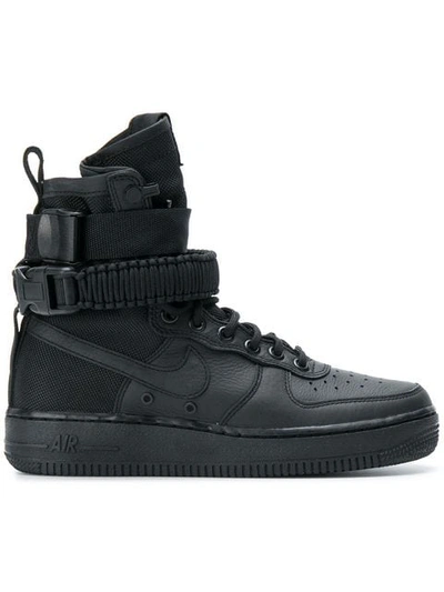 Nike Sf Air Force 1 Sneakers In Black