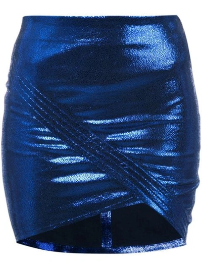 Rta Blossom Skirt In Blue
