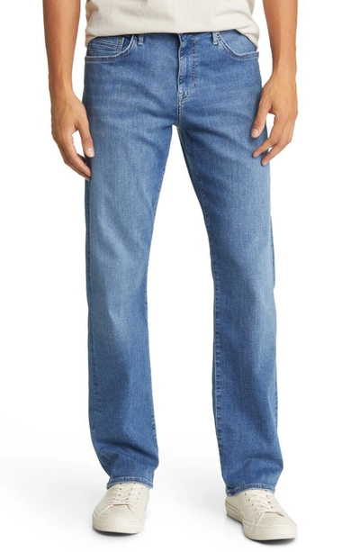 Mavi Jeans Matt Relaxed Straight Leg Jeans In Mid Used Organic Move