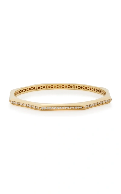 Sorellina 18k Gold Diamond Octagon Bracelet