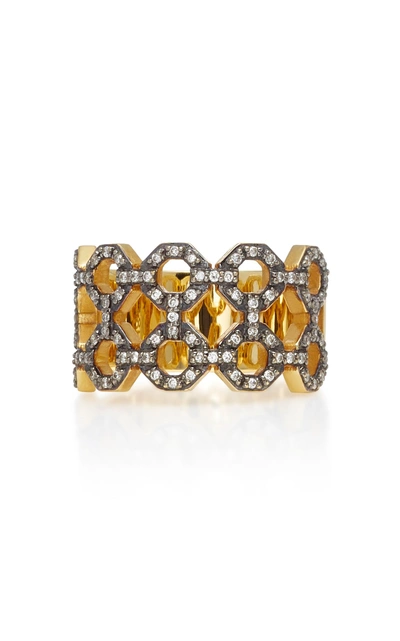 Sorellina Circles 18k Gold Diamond Ring