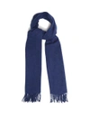 Acne Studios Canada Melange-wool Scarf In Blue