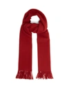 Acne Studios Canada Wool Scarf In Red