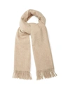 Acne Studios Canada Large Wool Scarf In Light Grey