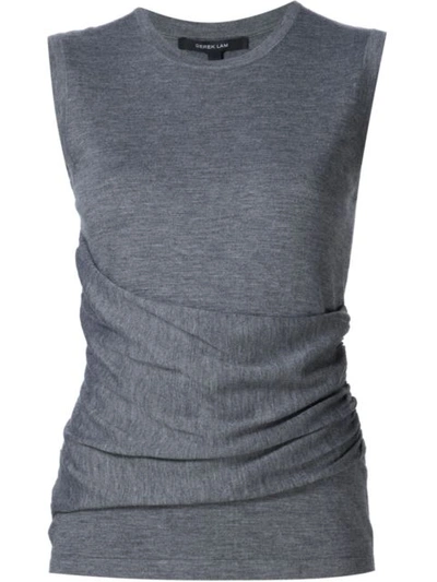 Derek Lam Sasha Sleeveless Top In Grey