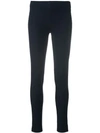 Joseph Stretch-gabardine Leggings-style Pants In Navy