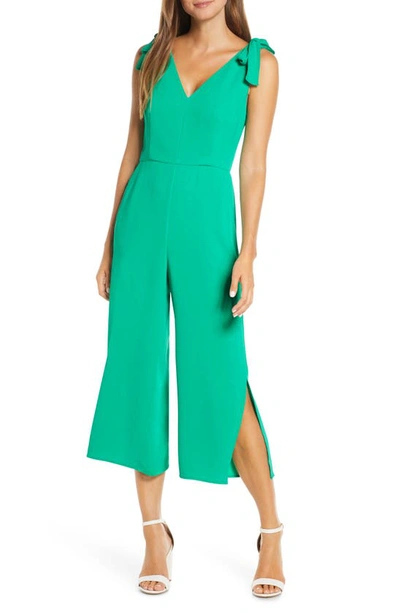 Lilly Pulitzerr Danni Crop Jumpsuit In Emerald Isle