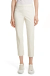 Theory Approach Twill Basic Pull-on Pants In Ivory