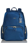 Tumi Calais Nylon 15-inch Computer Commuter Backpack - Blue In Ocean Blue