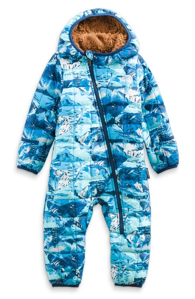 The North Face Unisex Thermoball Camo Print Coverall - Baby In Blue