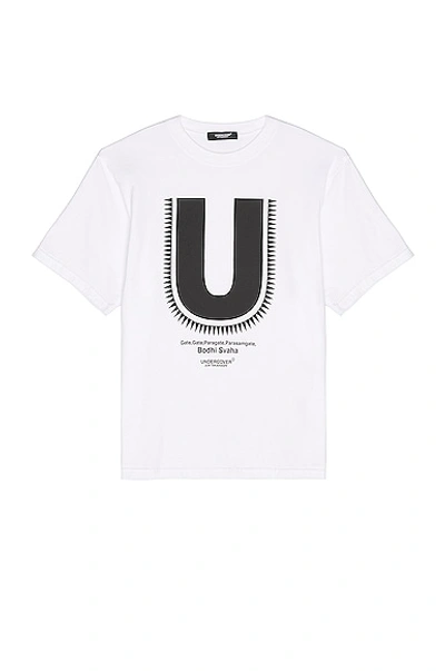 Undercover Logo-print Cotton-jersey T-shirt In White