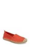 Sea Star Beachwear Beachcomber Neoprene Flat Espadrille Water Shoes In Sea Star Orange