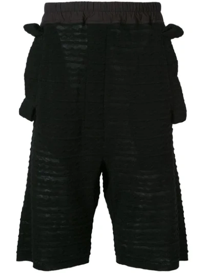 Bernhard Willhelm Drop-crotch Shorts In Black