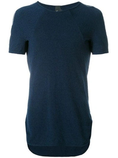 Bernhard Willhelm Raglan Sleeve T-shirt In Blue