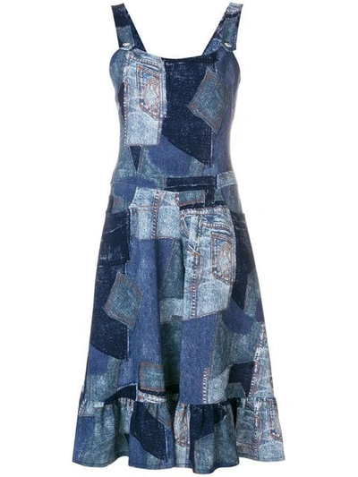 Moschino 3/4 Length Dresses In Blue