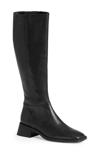 Vagabond Shoemakers Blanca Knee High Boot In Black