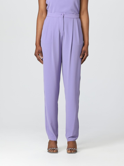 Emporio Armani Trousers  Women In Lilac