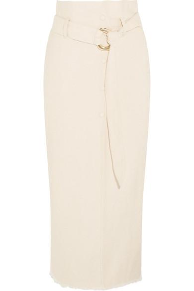 nanushka denim skirt