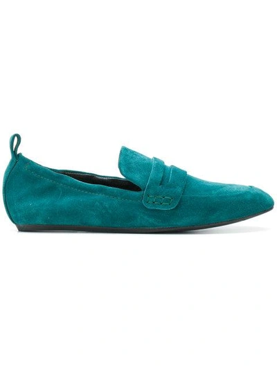 Lanvin Elasticated Loafers - Blue