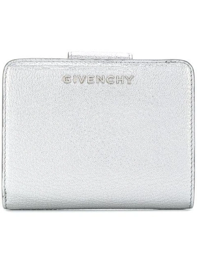 Givenchy Pandora Small Wallet In Silver
