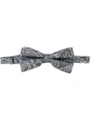 Etro Paisley Print Bow Tie