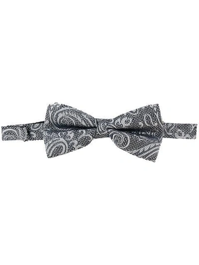 Etro Paisley Print Bow Tie