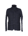 Herno Down Jackets In Dark Blue