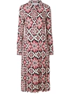 La Doublej Chemisier Palazzo Rosa Dress In Pink