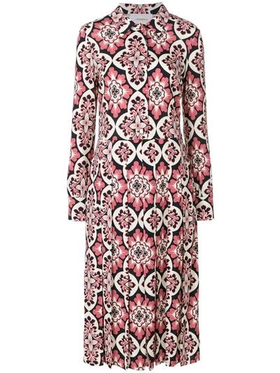 La Doublej Chemisier Palazzo Rosa Dress In Pink