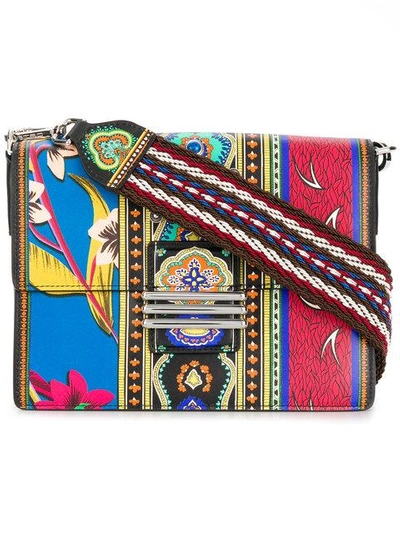 Etro Mixed Print Shoulder Bag