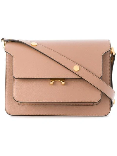 Marni 'trunk' Schultertasche In Neutrals