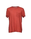 Massimo Alba T-shirt In Brick Red